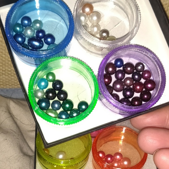 🗺️ ANY 3 Color Loose Akoya Pearls Grab bag - Picture 6 of 8